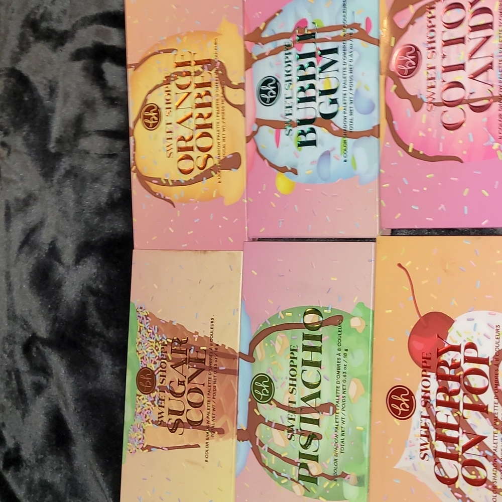 BH eyeshadow pallets
